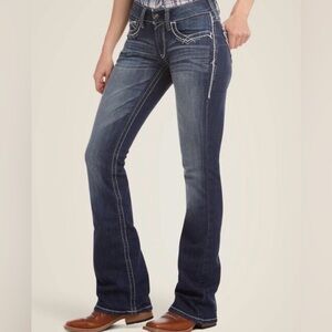 Ariat Women's Dark Blue Bootcut Jeans